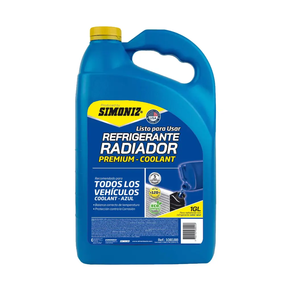 REFRIGERANTE RADIADOR GALON AZUL SIM-5314