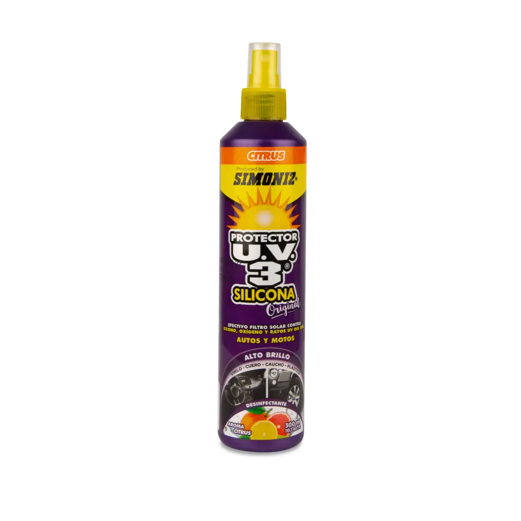 SILICONA PROTECTOR UV3 CITRUS 300ML SIM-3027CT
