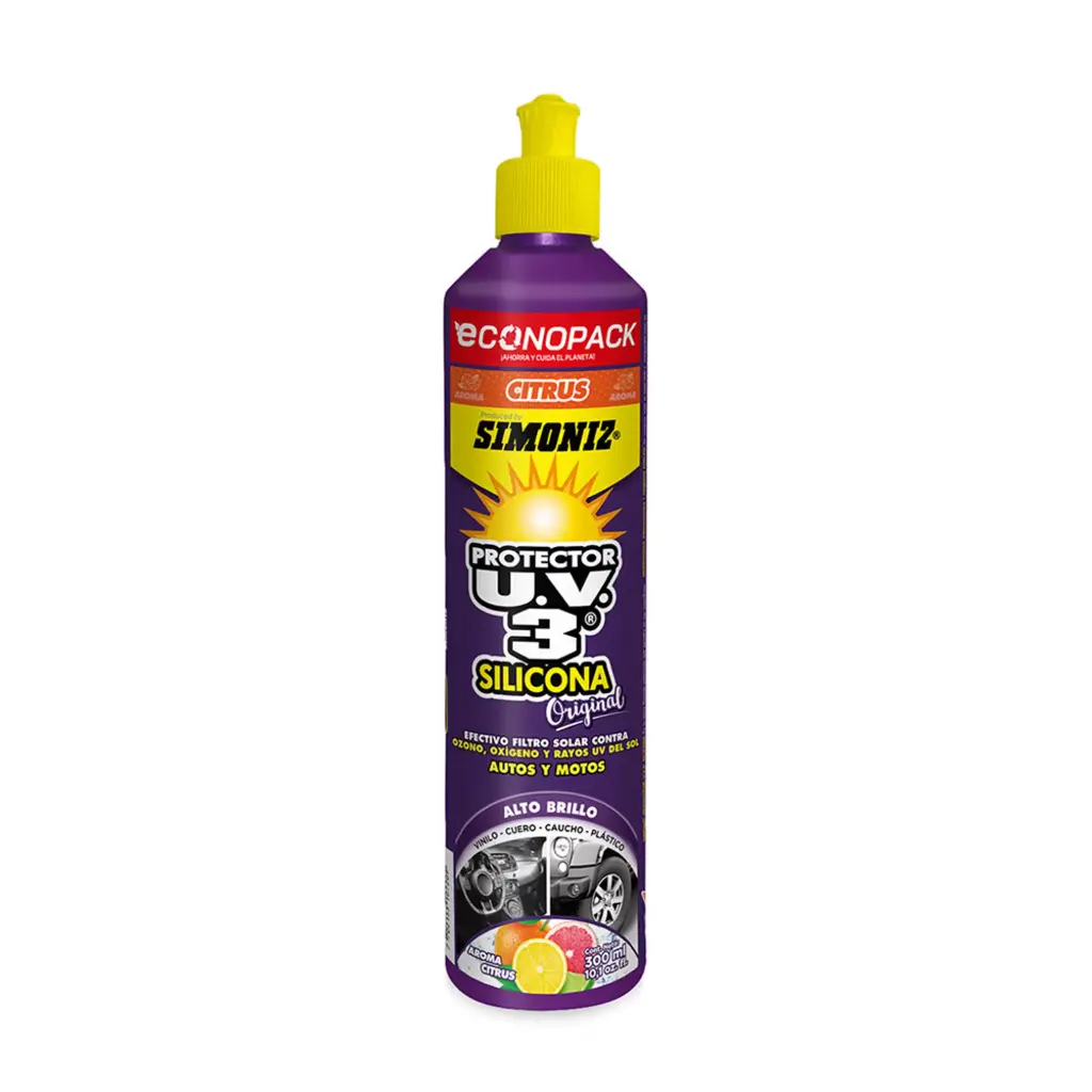 SILICONA PROTECTOR UV3 CITRUS 300ML ECONOPACK SIM-208634