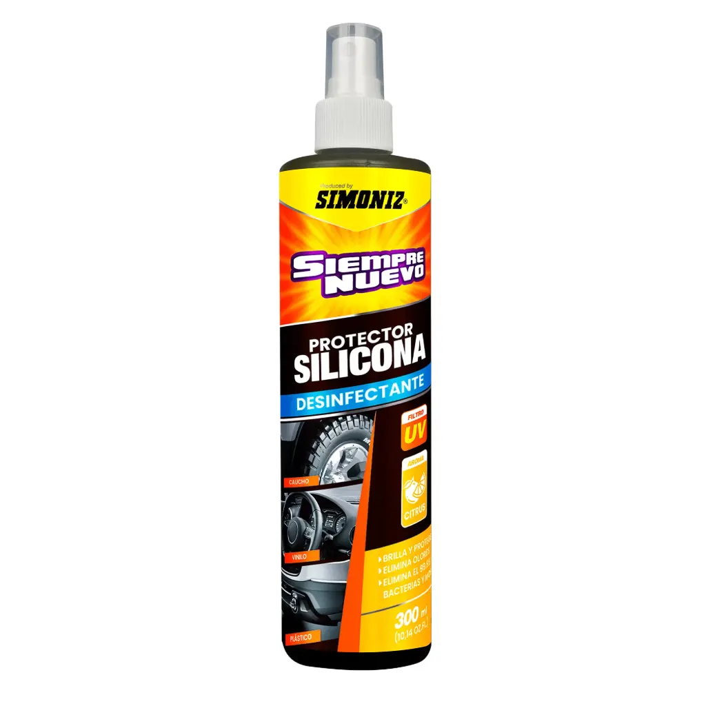 SILICONA PROTECTOR SIEMPRE NUEVO DESINFECTANTE CITRUS 300ML