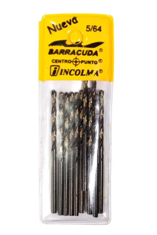 BROCAS DE ACERO RÁPIDO HSS 5/64" INCOLMA (12UND)