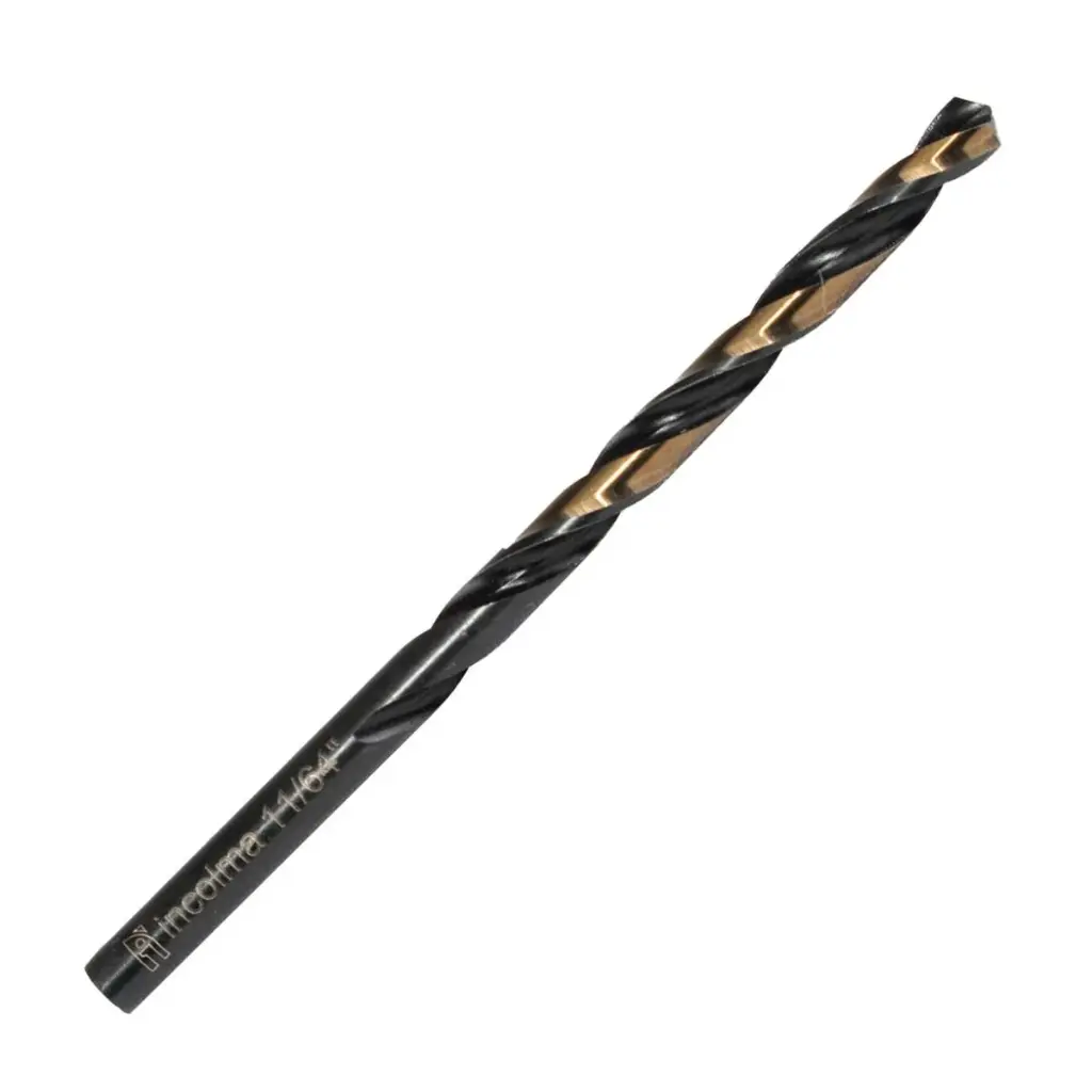 BROCAS DE ACERO RÁPIDO HSS 11/64" INCOLMA
