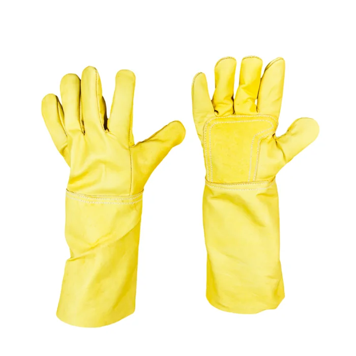 [163020] GUANTE VAQUETA REFORZADO LARGO