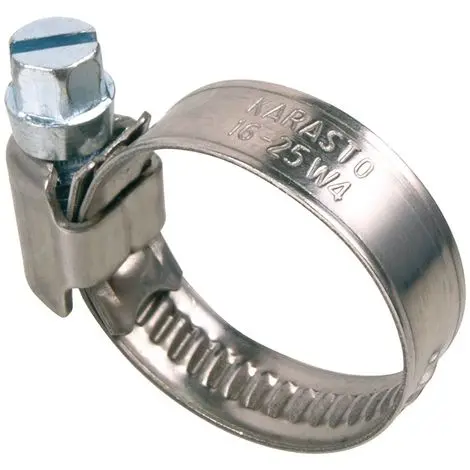 ABRAZADERA EN ACERO INOXIDABLE DE 12MM-W2-16-25