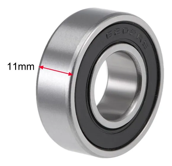 [6202-2RSC3-5/8  (5009)] BALINERA 6202 5/8" 2RS C3 5/8X35X11