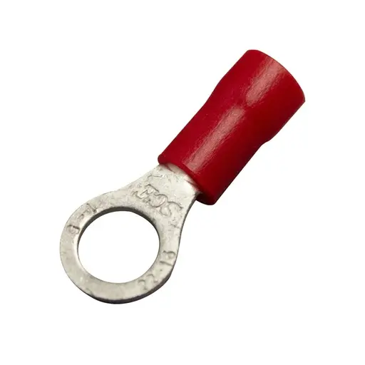 TERMINAL ANILLO 1/4" Ó 6 MM PARA CABLE AWG 22-16