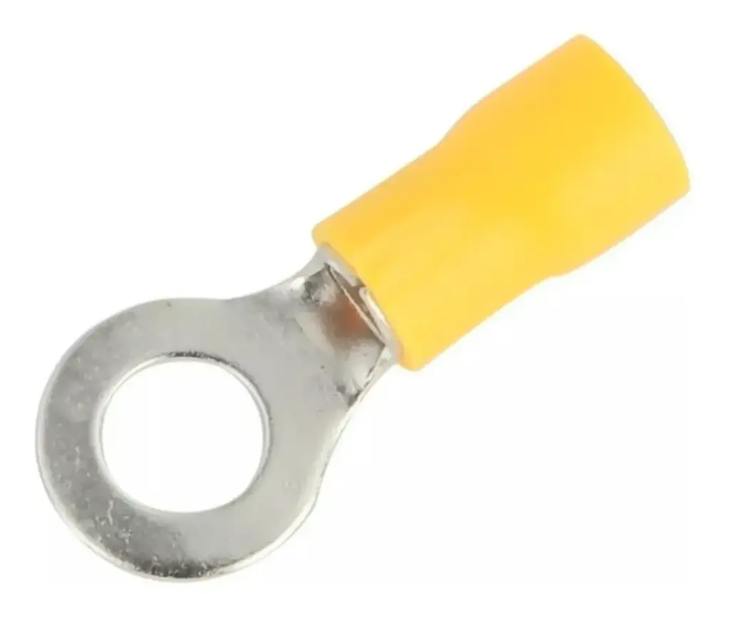 TERMINAL ANILLO 1/4" Ó 6 MM PARA CABLE AWG 12-10
