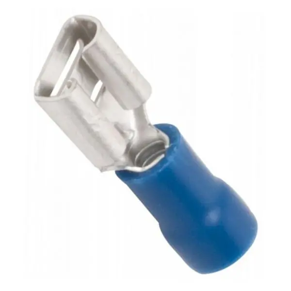 TERMINAL HEMBRA RECTA 187' PARA CABLE AWG 16-14