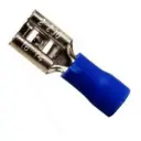 TERMINAL HEMBRA RECTA 250' Ó 1/4 AWG 16-14