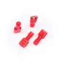 TERMINAL HEMBRA RECTA AISLADA NYLON 250' AWG 22-16