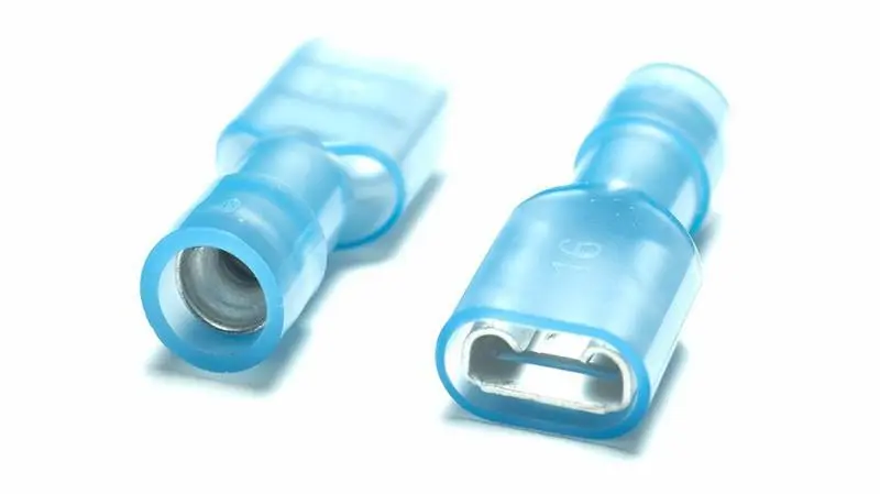 TERMINAL HEMBRA RECTA AISLADA NYLON 250' AWG 16-14