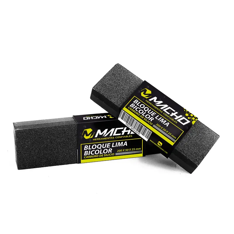 [7701951420536 (142053)] PIEDRA CUADRADA 8" CARBURO SILICIO MACHO