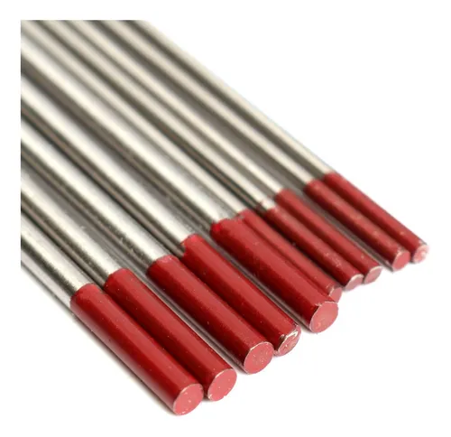ELECTRODO TUNGSTENO 2% 3/32' TORIO ROJO