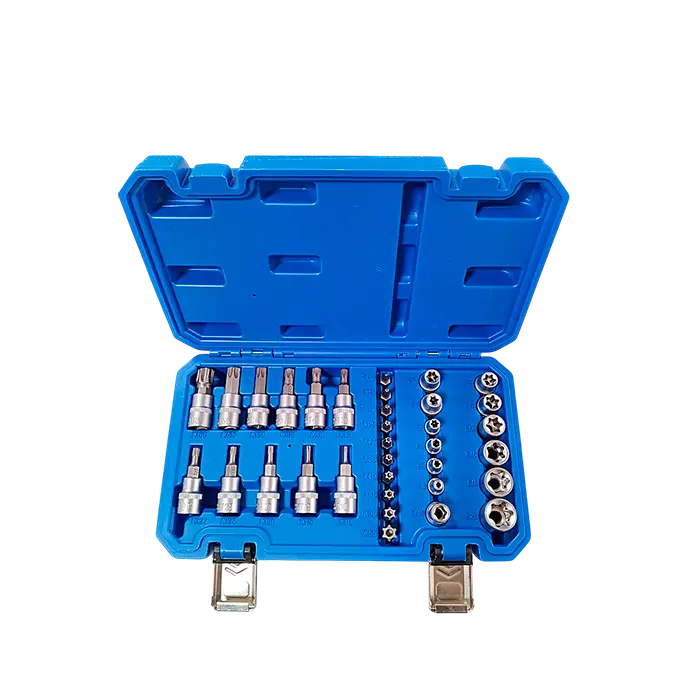 SET DE PUNTAS TORX AZUL X 34 PCS - 022025