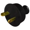 CLAVIJA BIFÁSICA PATA TRABADA 20AMP KONTIKI