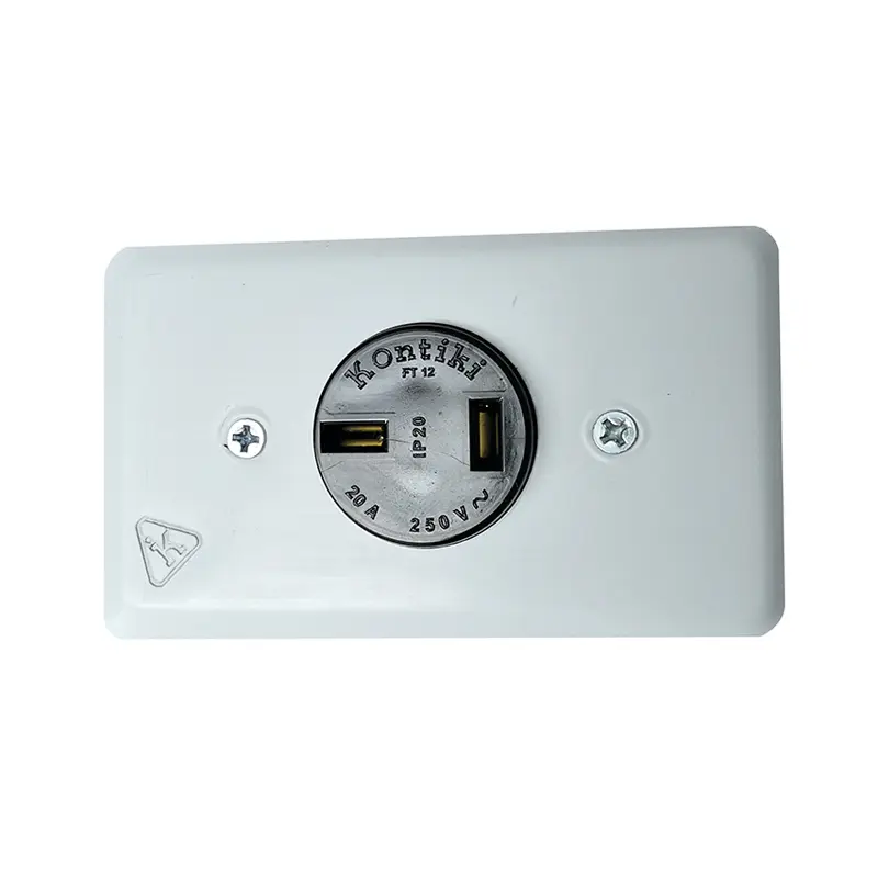 TOMA DE INCRUSTAR BIFÁSICA 20A KONTIKI 