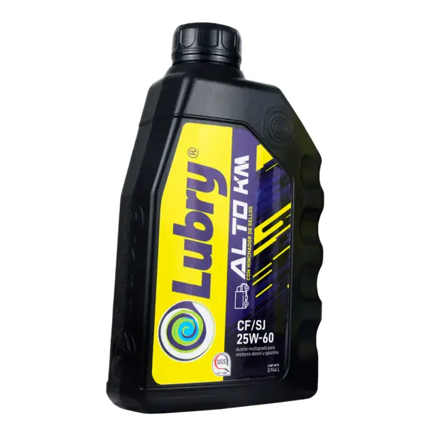 LUBRY ALTO KILOMETRAJE API CF/SJ SAE 25W-60 1/4