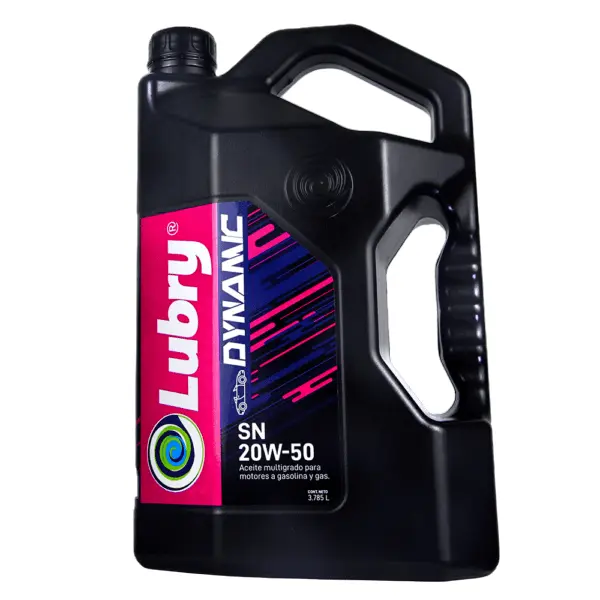 [LUAUG0511] LUBRY DYNAMIC API SN SAE 20W-50 GALÓN