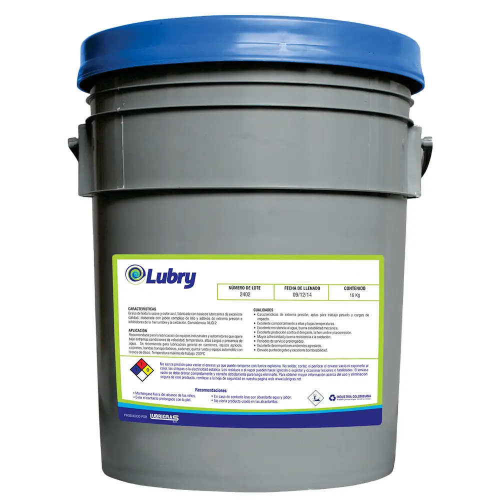 [LUGRL1409] NANOTEK AZUL DE LITIO EP-2 (BALDE 16KG)