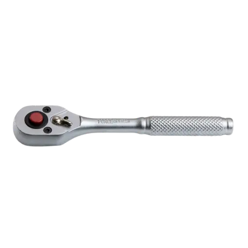 [80224] RATCHET REVERSIBLE ESPIGA 1/4" 36 DIENTES CROMADO 140MM