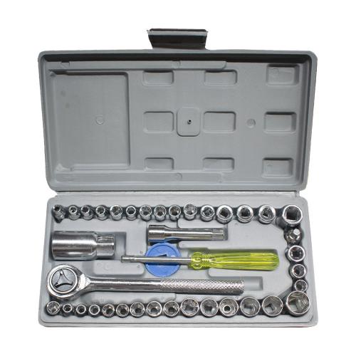 [(HT20231)(1503)] RACHET CON COPAS 3/8 X 40 PCS COPA PEQUEÑA VHARBOR