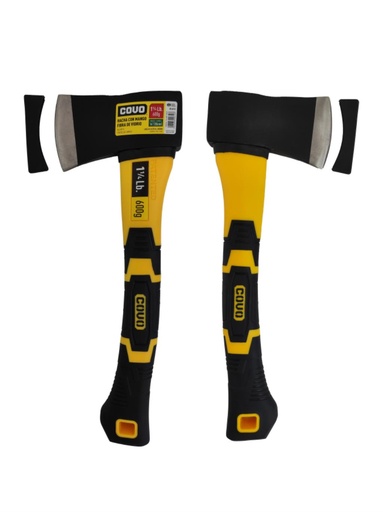 [(CV-AXE-125LB)] HACHA 600GR MANGO FIBRA DE VIDRIO 14'