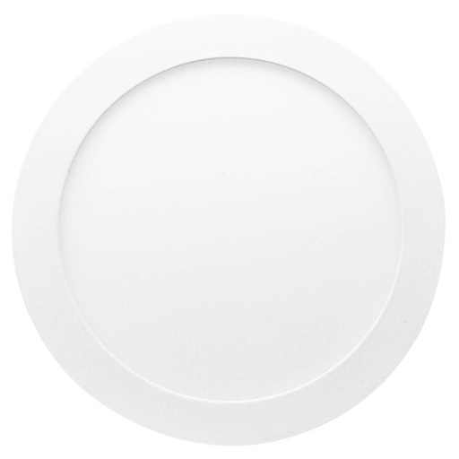 [(HT80377)] PANEL LED REDONDO SOBREPONER LUZ DÍA 6500K (85-265V)
