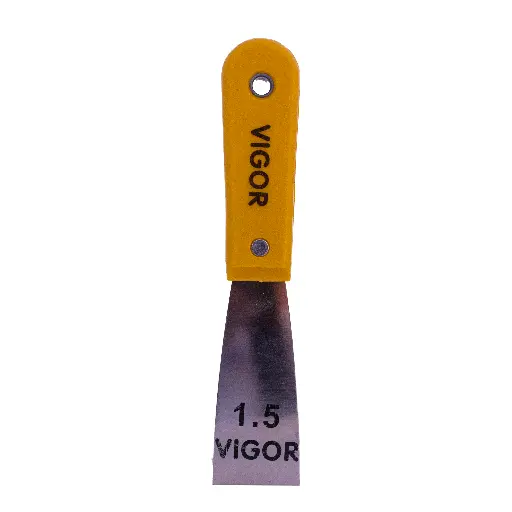 [(DL-1464-1.5)] ESPÁTULA FLEXIBLE MANGO PLÁSTICO 1 1/2" VIGOR