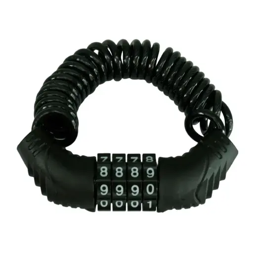 [HT2212] CANDADO GUAYA BICICLETA CON CLAVE 4 DÍGITOS 1.5 MTS UDUKE