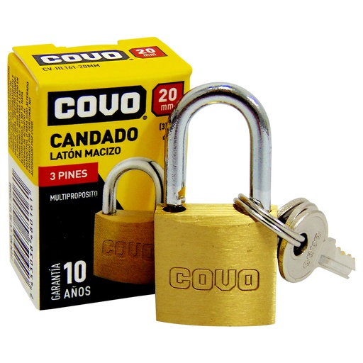 [7453010006907] CANDADO 20MM