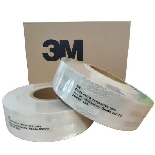 [1618024] CINTA REFLECTIVA BLANCA X 47,5MTS 3M CHINA(METRO) 