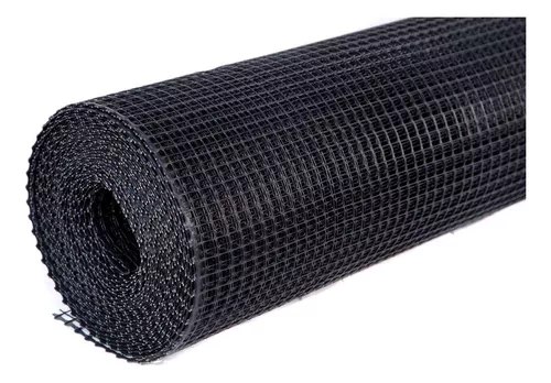 [20648] MALLA REJA 15*15 LIV - NEGRA 1.03*25MTS (PRECIO POR METRO)