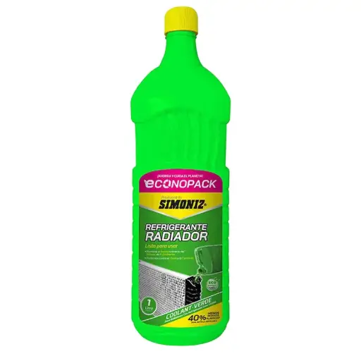 [7702155481330] REFRIGERANTE RADIADOR ECONOPACK VERDE 1L