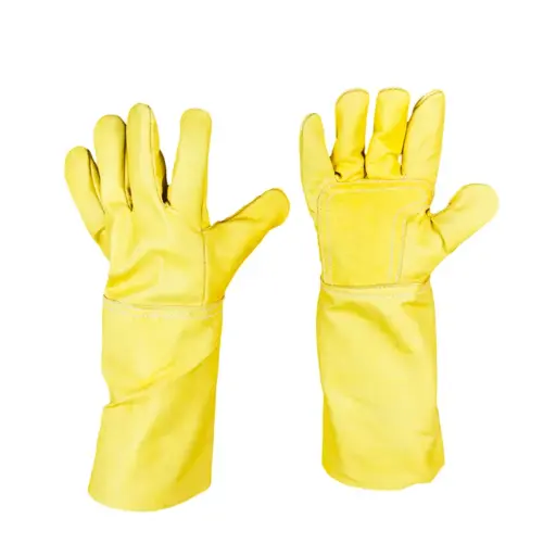 [163020] GUANTE VAQUETA REFORZADO LARGO