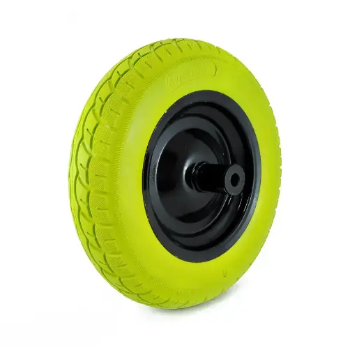 [6095119  (112020)] RUEDA ANTIPINCHAZO 350-8 VERDE MACHO