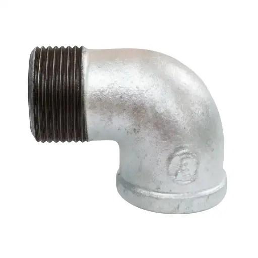 [612568 (OK-0048) (GCC1)] CODO CALLE GALVANIZADO 1" 